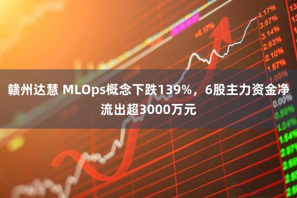 赣州达慧 MLOps概念下跌139%，6股主力资金净流出超3000万元