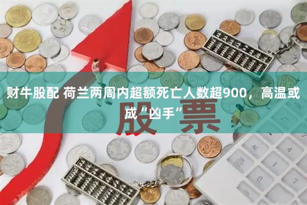 财牛股配 荷兰两周内超额死亡人数超900，高温或成“凶手”
